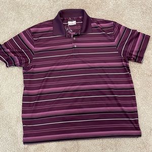 Purple stripe Men’s Polo shirt